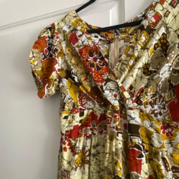 70s Ti'a Hawaii Earthy Maxi Dress - Picture 3 of 7